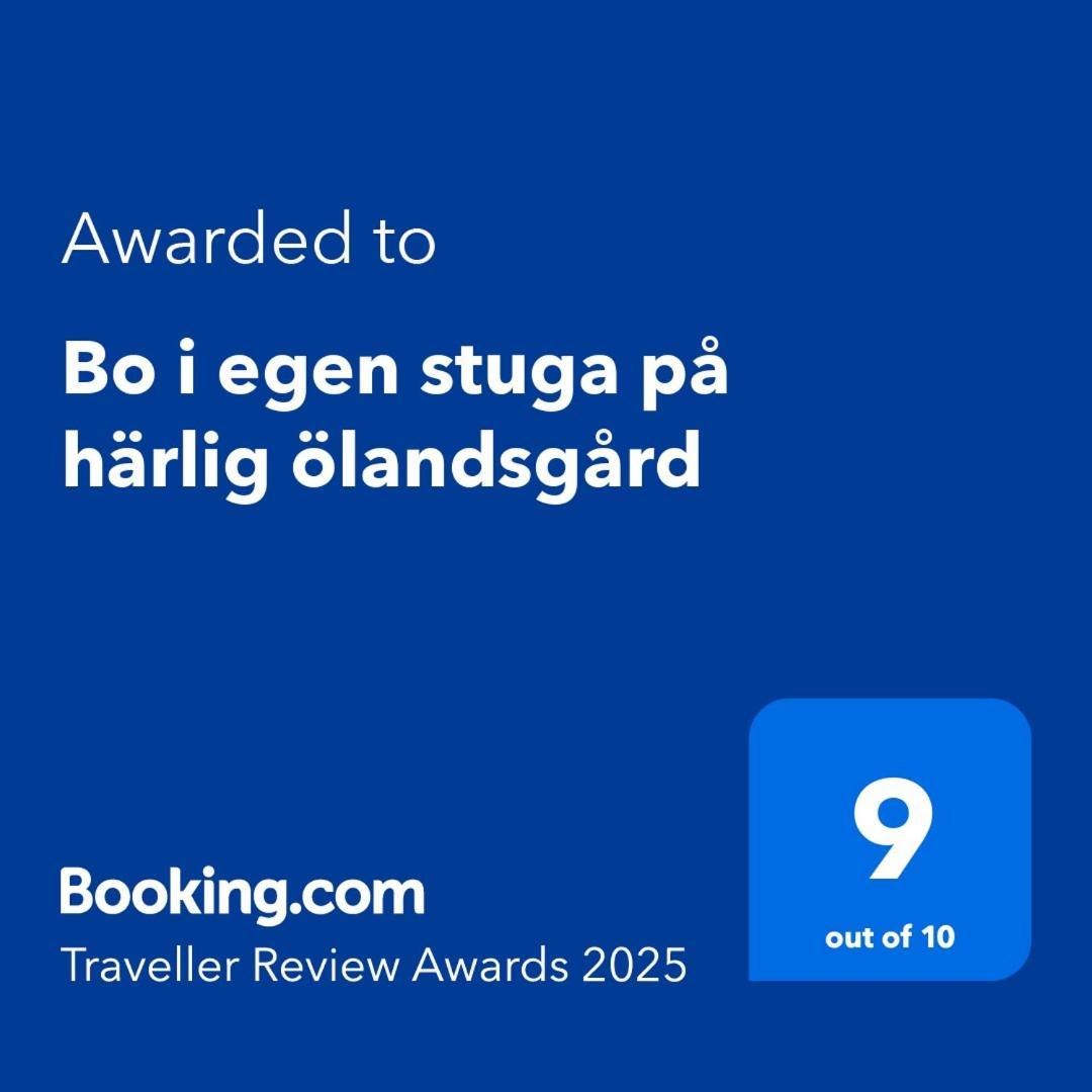 Bo I Egen Stuga Pa Haerlig Oelandsgard Kopingsvik Exterior photo
